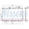 Nissen Nissens Radiator, 67030 67030 - alternate 1